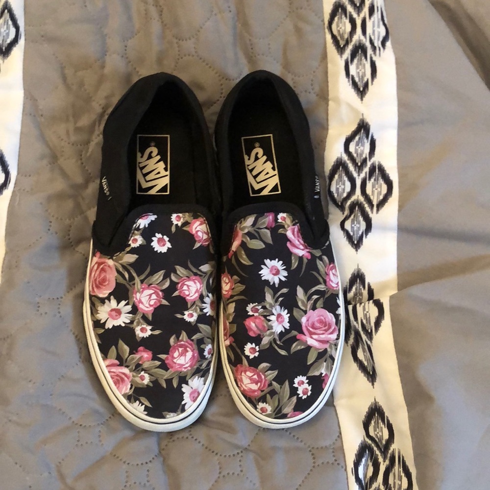 Flowered Vans